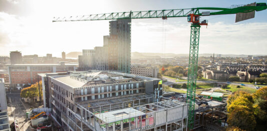 New Engineering And Design Building Plymouth University Under Construction