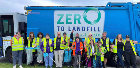 Clean our patch volunteers