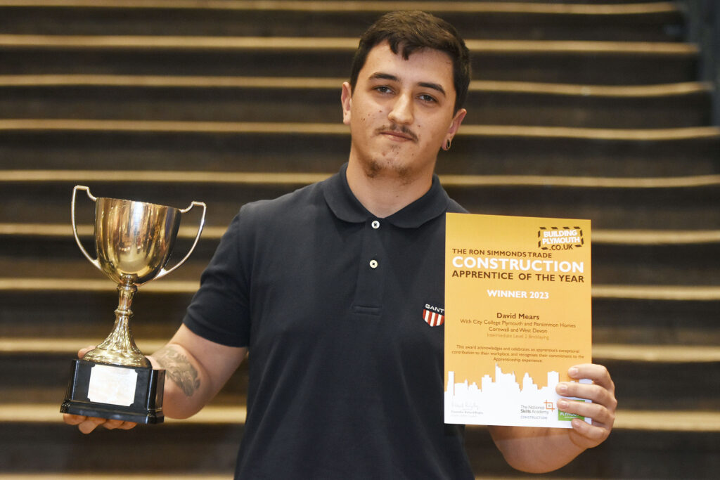 David Mears, Construction Trade Apprentice of the Year