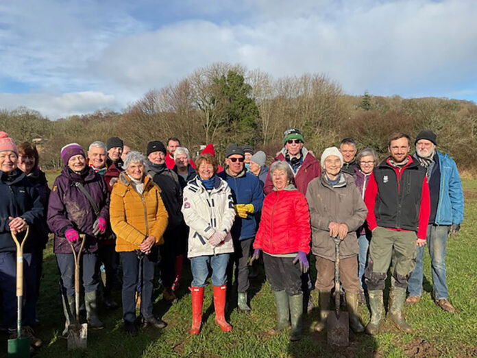 Plymouth-u3a-tree-planting-1 Plymouth u3a Tree Planting on National Trust land in Plymbridge Woods