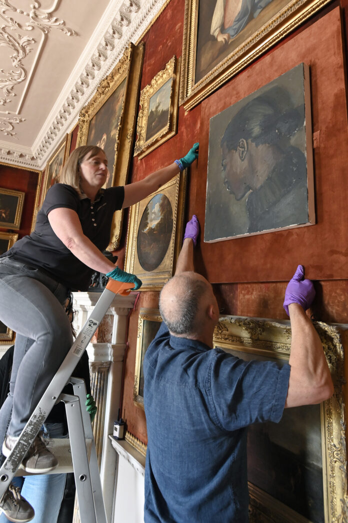Saltram exhibition, National Trust, NO REPRO FEE