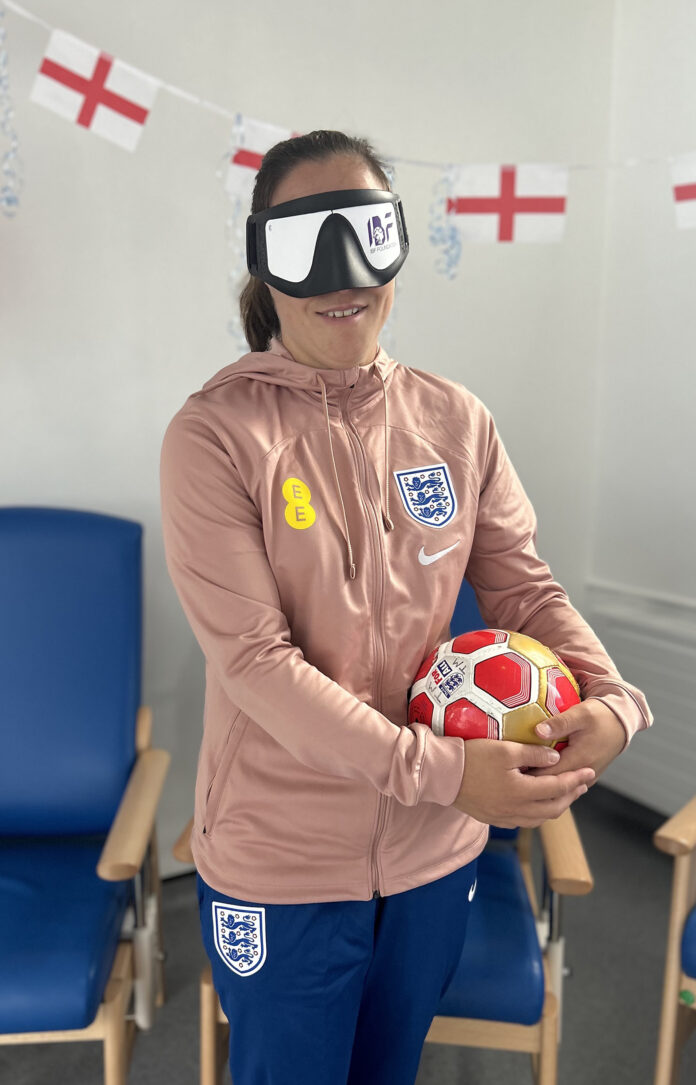 Tash represents England