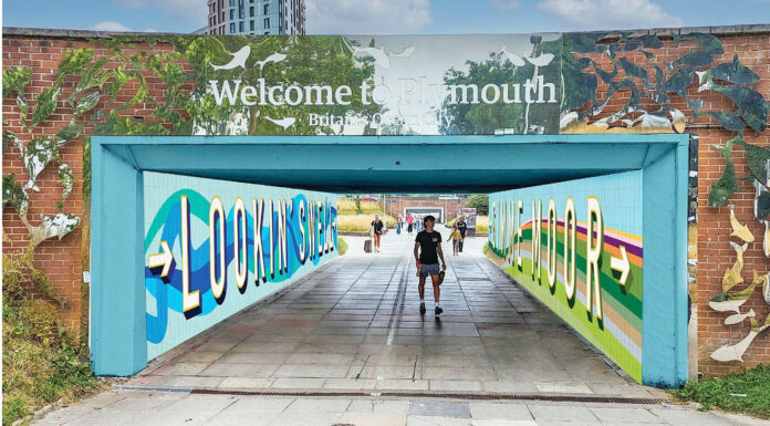 North Cross Subway Mural Plymouth Culture
