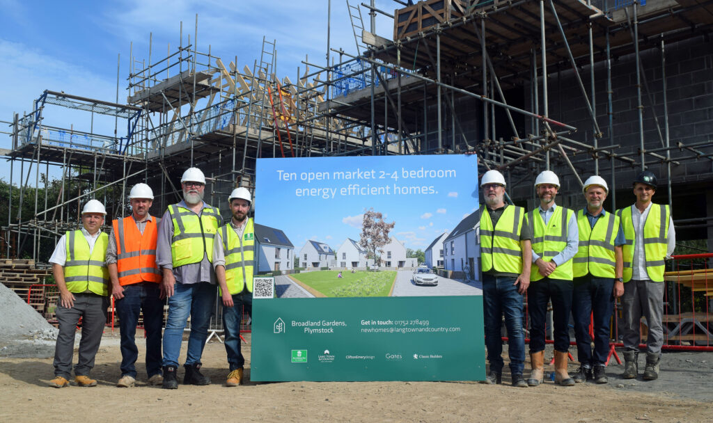 Broadland Gardens topping out stage