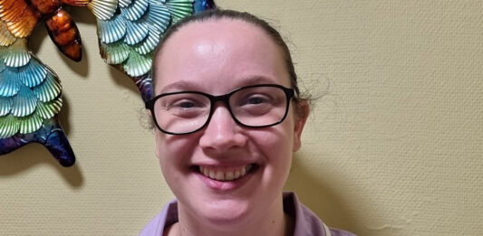 Carrie-Anne Dalton, who has just been shortlisted for an award in the category of Care Newcomer in the Great British Care Awards.