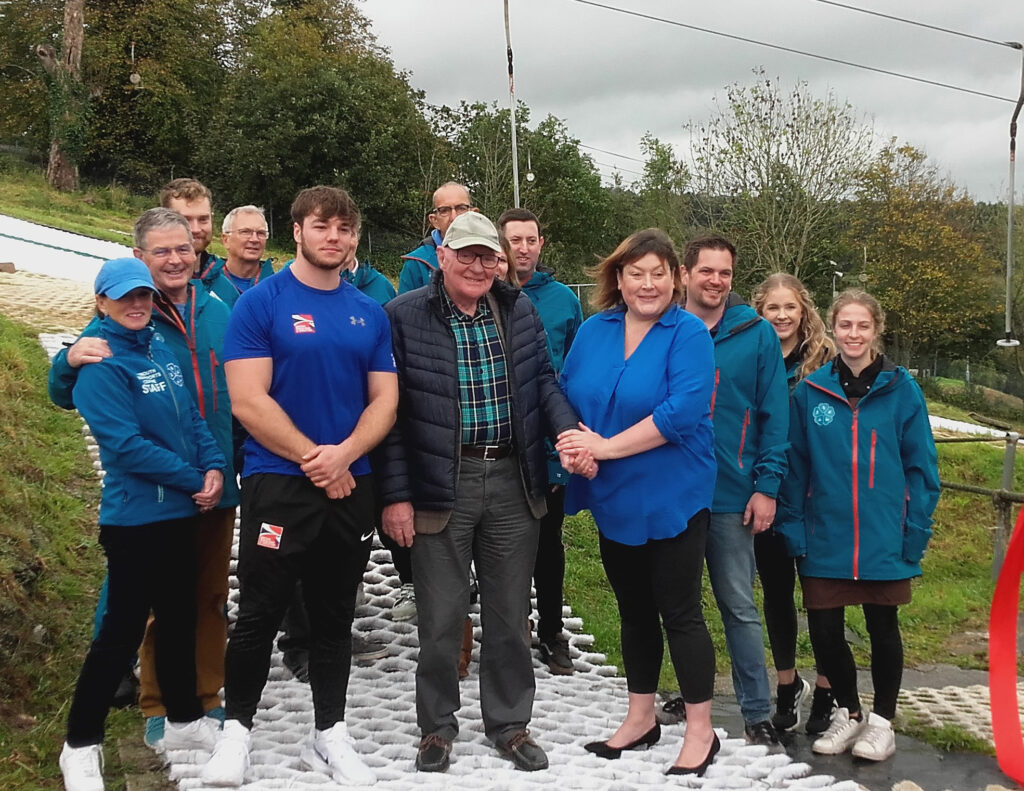 The refurbished plymouth ski slope represents a £500,000 investment at the Plymouth Snowsports Centre which is part of the John Nike Leisuresport collection.