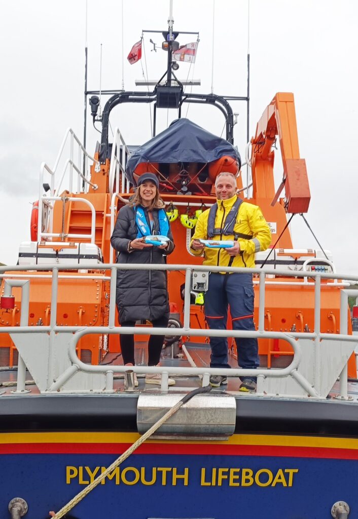 Plymouth based local artist Ellie Johnson, well known as Mrs Murals, is working with Kaya Gallery on the Barbican to raise funds for the RNLI.