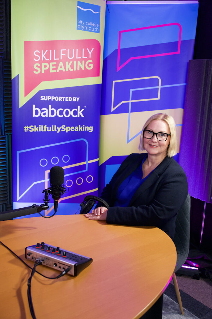 Inspirational podcasts City College Plymouth is launching a groundbreaking series of podcasts featuring well-known successful figures who pass on the skills and knowledge they have acquired in a bid to help tackle the threat posed by skills shortages in the South West.
