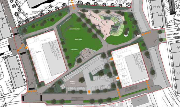 Main_Square_Saltram_Meadow Local residents have been given the chance to comment on future plans for the development of the Saltram Meadow site in Plymstock.