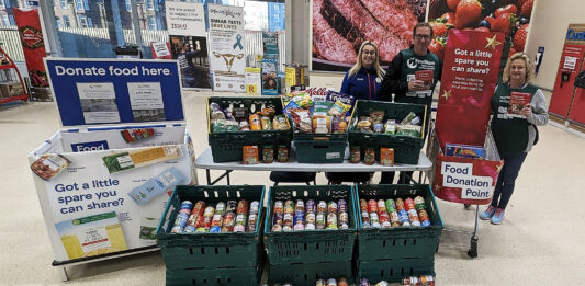 Generous Plymouth customers donated thousands of meals to this year’s Tesco Winter Food Collection - providing muchneeded support for FareShare and the Trussell Trust.