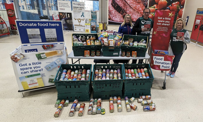 Tesco food donations Generous Plymouth customers donated thousands of meals to this year’s Tesco Winter Food Collection - providing muchneeded support for FareShare and the Trussell Trust.