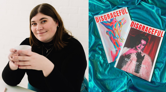 Melissa Hawkins and Disgraceful magazine