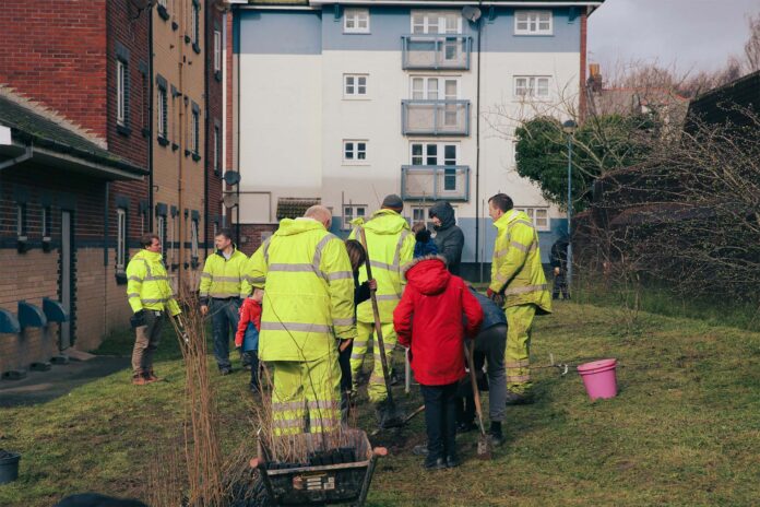 1. Tree Planting at Flora Court