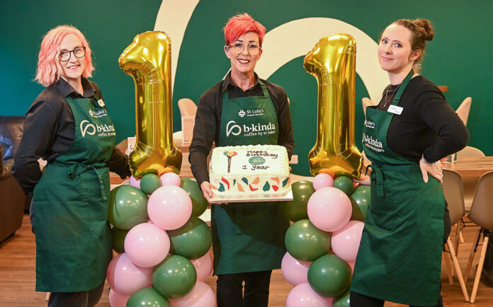 BKinda baristas L-R Nicky, Helen and Sammy