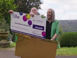 Plymouth scratch card winners plan dream Vegas trip