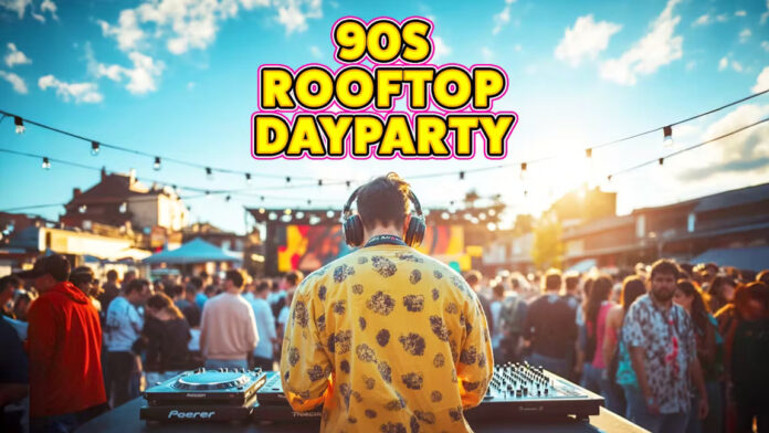 90s Rooftop Day Party Plymouth ☀️