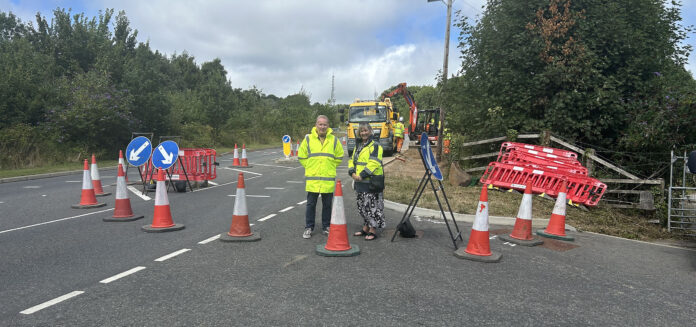 Plymstock Post Stephens The Park work