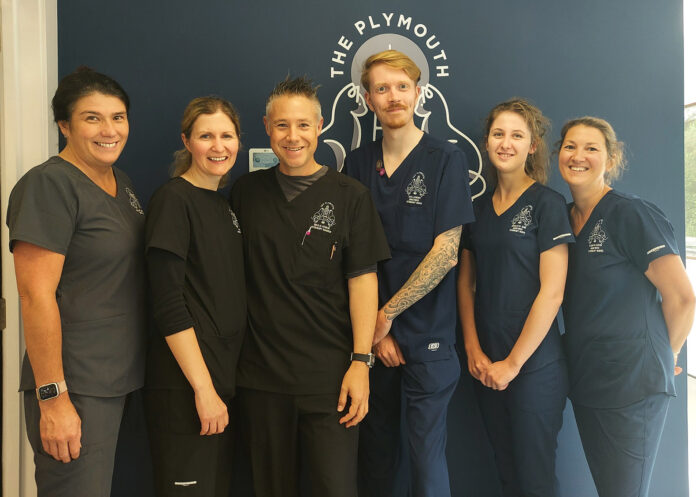 Cat Clinic team A photo of the plymouth cat clinic team