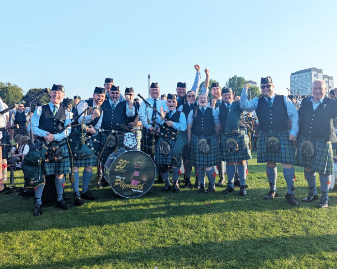 Pipe Band front
