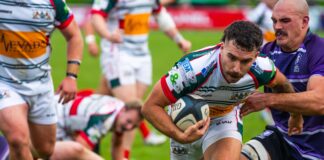 Plymouth Albion Power Past Leicester Lions to Stay Top of National One