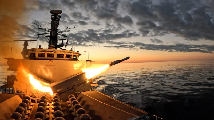 HMS Somerset missle