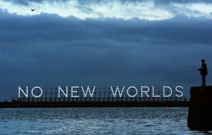 10. No New Worlds installation