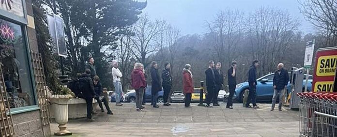 parking meter queue